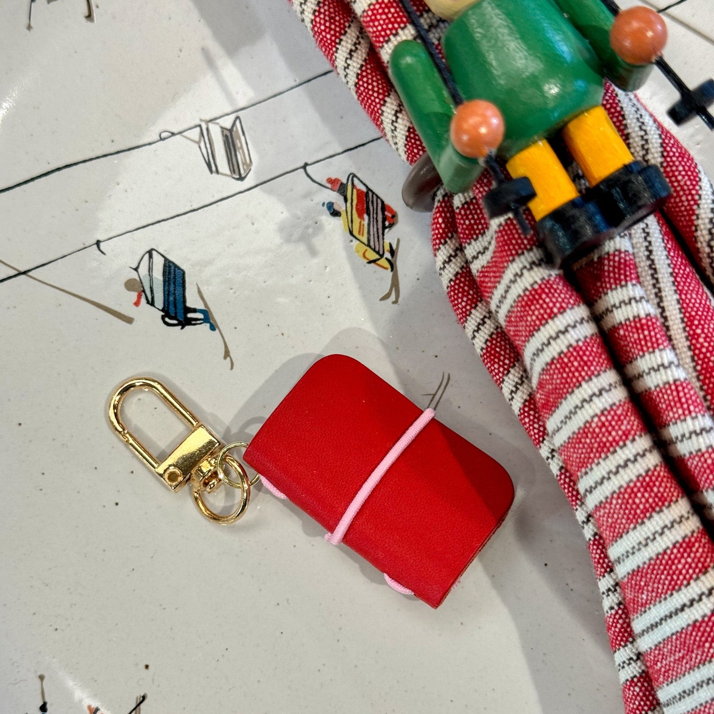 Mini Traveler's Notebook Keychain